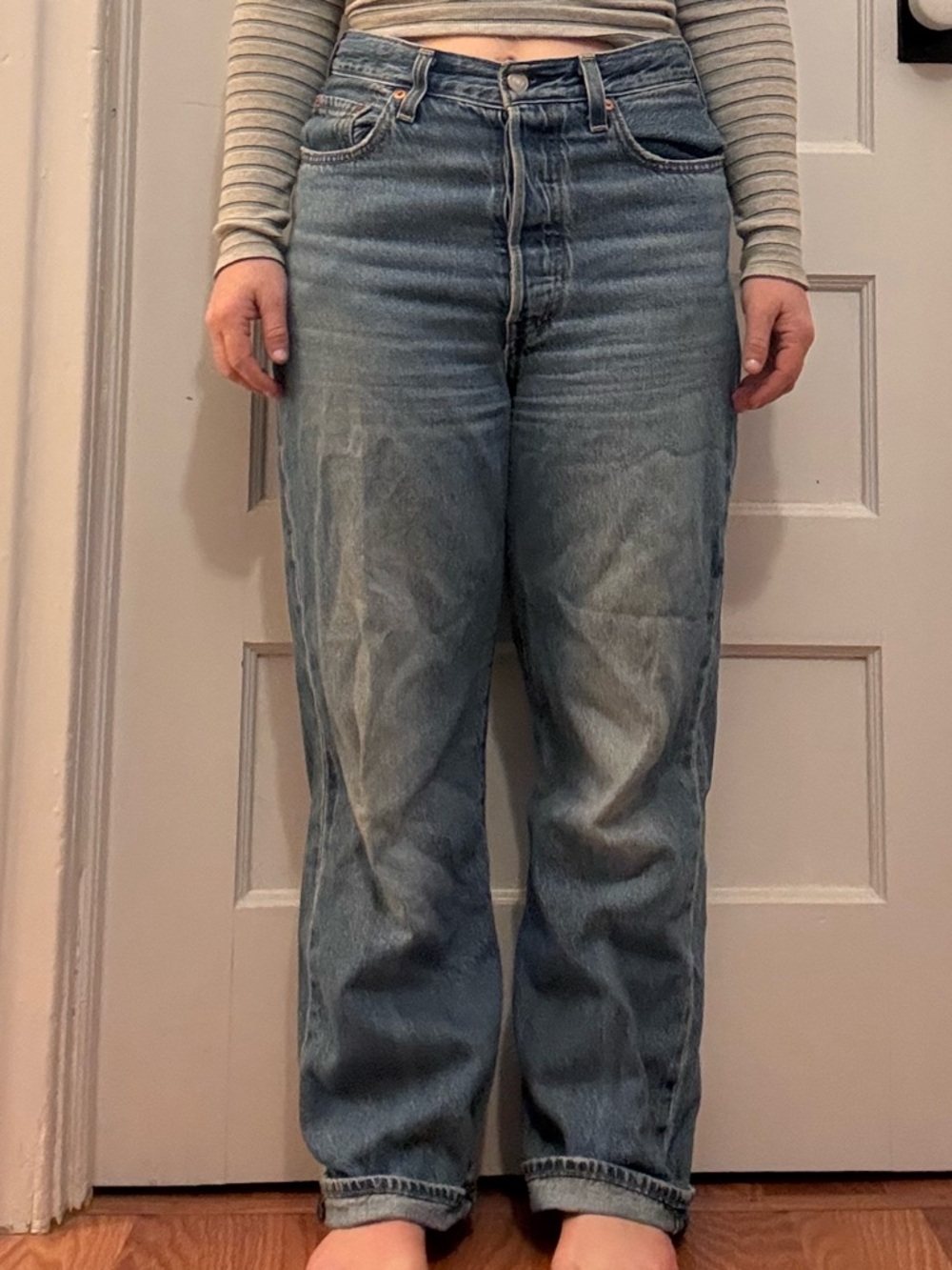 Levi's Women's Ribcab Straight Leg Jeans size 28